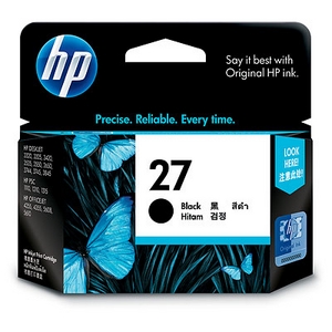 muc in hp 27 black inkjet print cartridge c8727aa